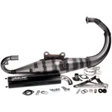 exhaust Yasuni Carrera 10 black for Minarelli vertical YAS317-2B