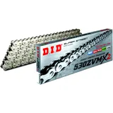 DID X-Ringkette 530ZVMX2/128 offen mit Nietschloss für Motorräder