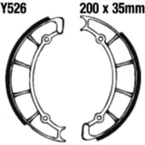 EBC Brake Shoes with Springs for Motorcycles 7321200