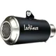 Silencer SBK stainless steel lv - 10 black 2 slip on for: Kawas
