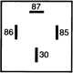 Closing Relay 12V 40A 4 Pin for Motorcycles_0