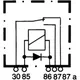 Change Over Relay 12V 40A 5 Pin with Diode_1