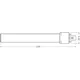 LED-DULUX EM/AC 6W G23 Base Lamp_0