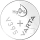 VARTA Watch Battery V395 Single Blister Pack Silver_0