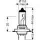 Lampe H7 24V70W 64215TSP_1