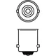 Lampe 12V21W BA15S gelb passend für: BMW R, K, C, C1_1