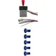 12V Warning Light Switch without Splash Protection for Motorcyc