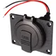 Doppelsteckdose USB 12/12V 3600mA USB-A / USB-C für Motorräder_0