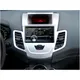 2-DIN Radio Mount for Ford Fiesta Silver_0
