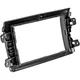 2-DIN Radioblende für Fiat Ducato 8 (11/2021-2023) schwarz_0