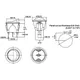 Round ON/OFF Switch Black for Motorcycles_1
