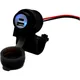 Double USB Socket for Motorcycles with Quick Charge 3.0_1