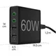 Hama 60W 4-Port Charging Station with PD QC3 Technology_0