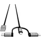 3-in-1 Charging Cable 2M VARTA USB A - C/Micro/Lightning_0