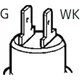 Coolant Temperature Sensor M14 x 1.5 with Warning Contact_0