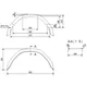 Galvanised Square Rear Fender H2413/12 240/800 MM for Trailers_0