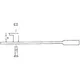 Handbremshebel Peitz 21 mm für Auflaufeinrichtungen PAV/SR_0