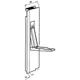Aluminium Side Wall Closure Left 300 mm with Stop_1