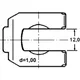 Bremsschlauch Halter für Mercedes-Benz, Fiat, Opel_0
