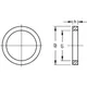 Aluminium sump plug crush washer 16X22 100 pieces for: Beta Evo