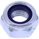 Galvanized Hex Nuts M10 DIN985, Pack of 4_0
