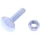 Galvanized Bolt M5x20 for Threaded Connections PKG 10 PCS_0