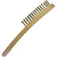 Osborn Hand Wire Brush 4-Row for Motorcycle Cleaning_0
