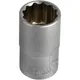 16-Piece Bi-Hex Socket Set 1/2" with Plastic Case_1