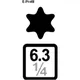 SOCKET TORX E11 1/4 for Motorcycle_0