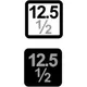 Extension for Motorcycles 1/2" 125 mm_0