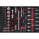 JMP 6-Drawer Tool Cabinet with 148-Piece Tool Kit for Professio