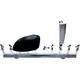 Magnetic Clip Holder with 10 Sensor Clips for Parking Sensors_0