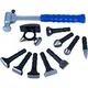 FINISHING HAMMER SET 10 PIECES with interchangeable attachments