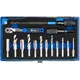 Spiral and Thread Tap Bit Set 16 Piece 1/4 Inch Hex_0