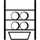 Barrel Shelf with Catchment Basin for 4x60 L Drums_0