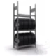 Tyre Rack with 3 Levels, Galvanized_0