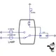 Lichtschalter 2 Wege + Druckknopf für Motorräder_1