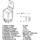Universal Switching Relay 12V for Motorbikes_0