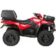 Quad Koffer schwarz Shad ATV 110 mit Zubehör passend für: Honda
