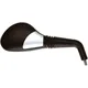 Mirror oval black/silver right for: MBK YQ, Yamaha YQ_0