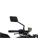 Black Universal Daytona Left Mirror Alu_1