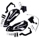 Hand guard mx flow black/white kit for: Sherco SE, SEF, Trial,