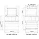 Oil drain plug one way valve M12 x 1. 25 mm for: CFMOTO CL - X,