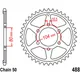 Kettenrad 41Z Teilung 530 Innendurchmesser 080 Lochkreis 104 pa