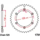 42 Tooth Rear Sprocket 525 for Motorcycles_0