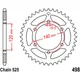 Rear sprocket 46 tooth pitch 525 inner diameter 120 bolt spacin