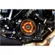 Kupplungsdeckel Set Evotech schwarz/orange_0