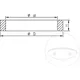 Fork oil seal kit 36X48. 5X8 KAYABA for: Kawasaki KX, Yamaha YZ
