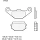 Bremsklotz CC Scooter Brembo Alternative: 7321623 passend für: