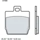 Brake pads carbon ceramic scooter cc BREMBO alternative: 732192
